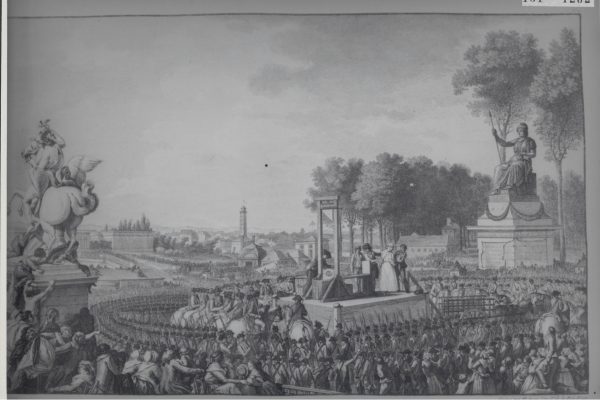 Guilotinne Marie Antoinette Voorbeeld 